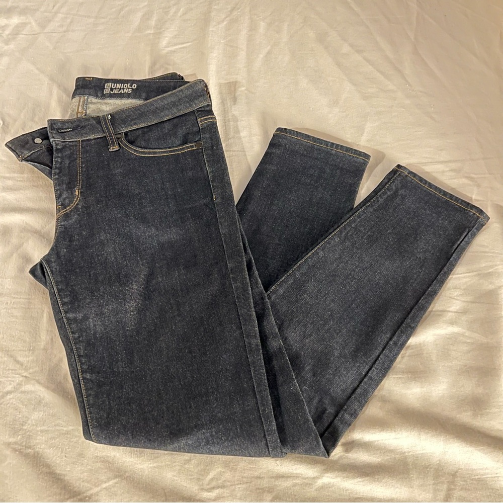 Uniqlo Women's Dark blue Jeans